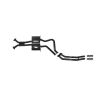 Pacemaker Cat Back with Rear Muffler Delete fits Commodore Ute VZ V6 PP5069-04