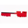 Process West Radiator Cover fits Subaru 15-17 WRX/STI suits Intakes with Factory Inlet Chute Red