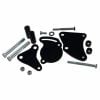 Proflow Power Steering Steel Bracket Kit Fits Saginaw Type II Pump SB Chev Short Water Pump Black PFE-R3727BK