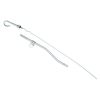 Proflow Engine Oil Dipstick with Tube To Pan Steel Chrome SBF Windsor V8 289 302 Each PFE-R9221