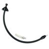 Proflow Transmission Dipstick Braided Stainless Black Billet Handle, Firewall Mount For Chevrolet Powerglide Each PFE-XTD-30PGFM