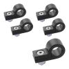 Proflow P-Clamp Billet 15.9mm ID Black 5 Pack PFE157-10BK