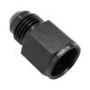 Proflow Fitting Straight Adaptor Female 5/8''-18 Female Flare To -06AN suits FordxAxBxC Power Steering Pump Black PFE704-06BK-FD