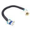 Proflow O2 Sensor Wire Harness Extension 12in. LS Oxygen Sensor Square 4-Wire 1-Keyway Connector Plug PFEEHP002