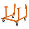 Proflow Engine Dolly Steel Orange Powder Coat Wheels Included For Chevrolet V8 LT1 Engine's Each PFEENG1