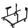 Proflow Engine Dolly Steel Black Powder Coat Wheels Included For Ford SB 289 302 351 Each PFEENG2-BK