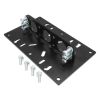 Proflow Pro Engine Lift Plate Universal 2 & 4 Barrel & LS LSX Steel Black ,.250 Thick Cold Rolled Steel Material Each PFEENGPT-PRO