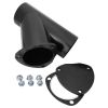Proflow Exhaust Steel Cut Out Y Pipe 4.0in. Cap Gasket & Bolts 10in. overall length Each PFEEYPSTL40