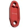 Proflow Fuel Pump Block-Off Plate Aluminium Red Anodised For Ford 302-351C Each PFEFB-104R
