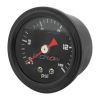Proflow Fuel Pressure Gauge 0-15PSI Black Body/Black Face Liquid Filled 40mm PFEFG-015LFBK-2