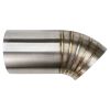 Proflow Stainless Pie Cut Dump Pipe 27 Degree 3