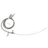 Proflow Automatic Transmission Braided Stainless Kickdown Kit Carburettor For Ford C-4 Kit PFETCS5100