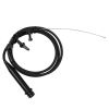 Proflow Automatic Transmission Black Braided Stainless Kickdown Kit Carburettor GM TH700 R4 Kit, PFETCS6051-BK