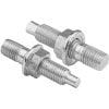 Proflow Turbocharger Studs Hex Nuts M8-1.25 x 45mm Stainless Steel Natural Set of 5 PFETFS45M8