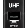 STEDI Tall Type RJ45 UHF Pass Through fits Nissan PSHSWCH-NAV-UHF