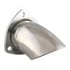 Quick Time Performance Round Polished Stainless Steel Adjustable Turn Down 3