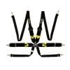 Autotecnica RCU-1003HBK FIA HANS 6-Point Racing Harness Quick Release Black