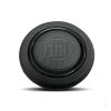 Retro Autotek Aftermarket Round Lip Steering Wheel Horn Button With Fiat Embossed Leather