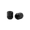 ROH Open-End Nut 12x1.25x25mm 19mm Hex Open Black Single