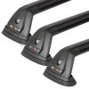 Rola Triple Flush Bar Roof Racks fits Toyota LandCruiser 100 Series Lexus LX J100 Factory Point Mount APX002-3