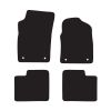 Rubbertree Executive Rubber Car Mats fits Fiat Abarth 595 2020+ FT036TPR