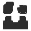 RubberTree ECO Carpet Car Mats fits Honda HR-V 3rd Gen e:HEV L 2022-on HN104-01RCBL