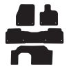 Rubbertree Luxury Carpet Car Mats fits Land Rover Discovery Sport 2nd Gen 2019+ LR023LXBL