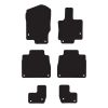 Rubbertree Executive Rubber Car Mats fits Mercedes GLS Class 7 Seat X167 2019+ MB092TPR