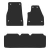 RubberTree Heavy Duty Car Mats fits Tesla Model S 2012+ TS006HD