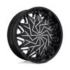 DUB S231 DAZR 26x10 5x114.3 +5 Offset Black Wheel