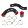 SAAS SSH1101-KIT 3-Piece Silicone Hose and Clamp Intercooler Upgrade Kit fits Toyota Hilux 2.4L 2.8L 1GD 2GD