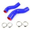 SAAS SSH3201E-KIT Silicone Intercooler Blue 2 Pipe Kit fits Mitsubishi Triton 2.4L MQ MR 2015-On