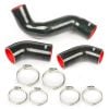 SAAS SSH4401-KIT 3-Piece Silicone Hose and Clamp Intercooler Upgrade Kit fits Nissan Navara D40 Pathfinder R51 V9X V6