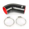 SAAS SSH4403 1-Piece Cold Side 3rd Stage Silicone Upgrade fits Nissan Navara D40 Pathfinder R51 V9X V6 2010-On