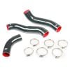 SAAS SSH5311-KIT Silicone Intercooler Black 3 Pipe Kit fits Holden Captiva TD CG 2.0 2007-2011