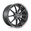 Niche M197 Sector 20x10.5 5x114.3 +40 Offset Grey Wheel