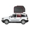 Snap Shades FOR032-2 Rear Window Shades fits Ford Bronco Sport 2020-on