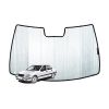 Snap Shades MER047-5 Front Windscreen Sun Shade fits Mercedes-Benz C-Class Sedan/Wagon 00-07