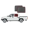 Snap Shades TOY072-2 Rear Window Shades fits Toyota Hilux Dual Cab Ute 97-05