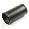 SAAS SP102102200 Pipe 102mm x 200mm Aluminium Black Powder Coat