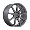 Status MAMMOTH 24x10 5x112 +20 Offset Gray Wheel