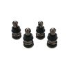 Street Pro Tyre Valve Short Black 4 Pack suits 15mm Hole