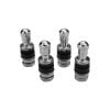 Street Pro Tyre Valve Tall Chrome 4 Pack suits 11mm Hole