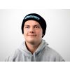 Superior Black Beanie with White Outline Logo Each SUP-BEANIE-BLK-WHT