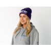 Superior Purple Beanie with White Solid Logo Each SUP-BEANIE-PUR-WHTS