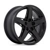 Niche M269 Teramo 18x8 5x100 +30 Offset Black Wheel