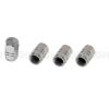 Alloy Valve Caps - Silver