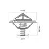 Tridon Thermostat (High Flow) TT304-183