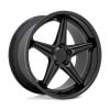 TSW Launch 19x8.5 5x120 +35 Offset Black Wheel