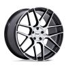 TSW TW002 Lasarthe 17x8 5x114.3 +40 Offset Black Wheel